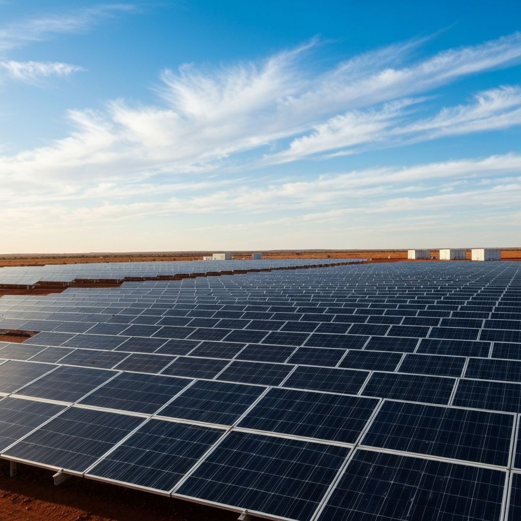 Renewable energy infrastructure in Western Australia